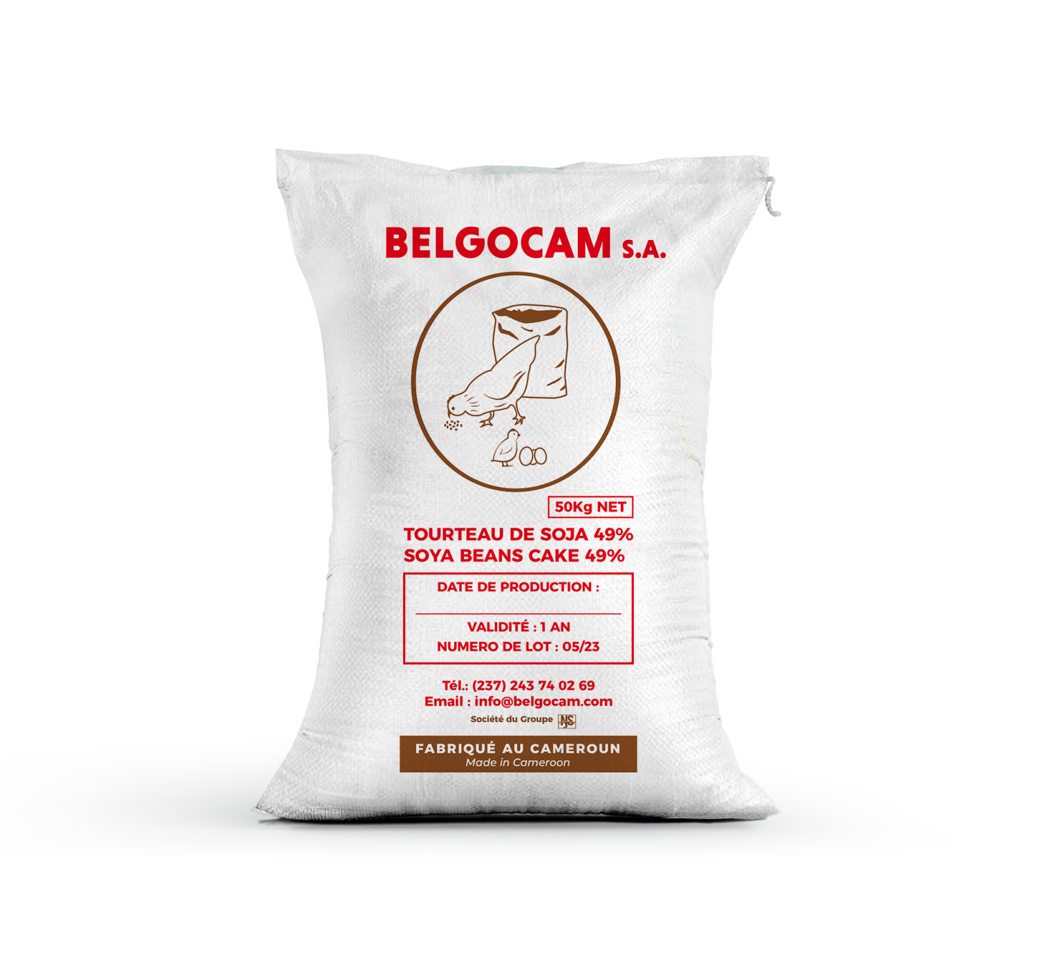 TOURTEAU DE SOJA 1kg
