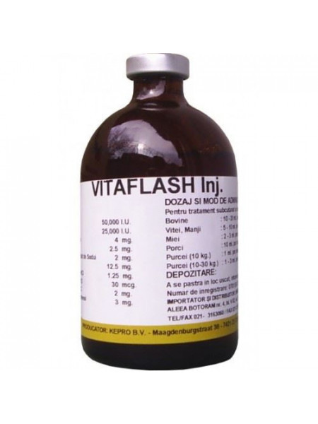 VITAFLASH INJ 100 ML